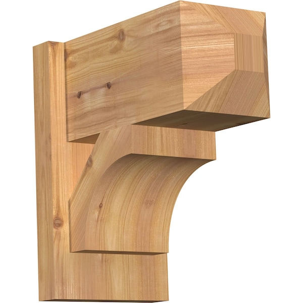 Ekena Millwork Westlake Craftsman Smooth Outlooker, Western Red Cedar, 7 1/2"W x 14"D x 14"H OUT08X14X14WTL04SWR - main